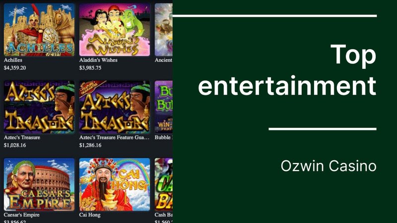 Best ozwin casino in Australia